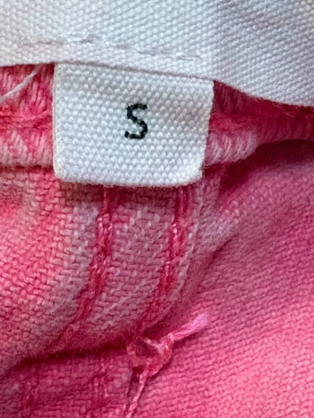 Risen Jeans Misty High-Rise Pink Denim Shorts Small